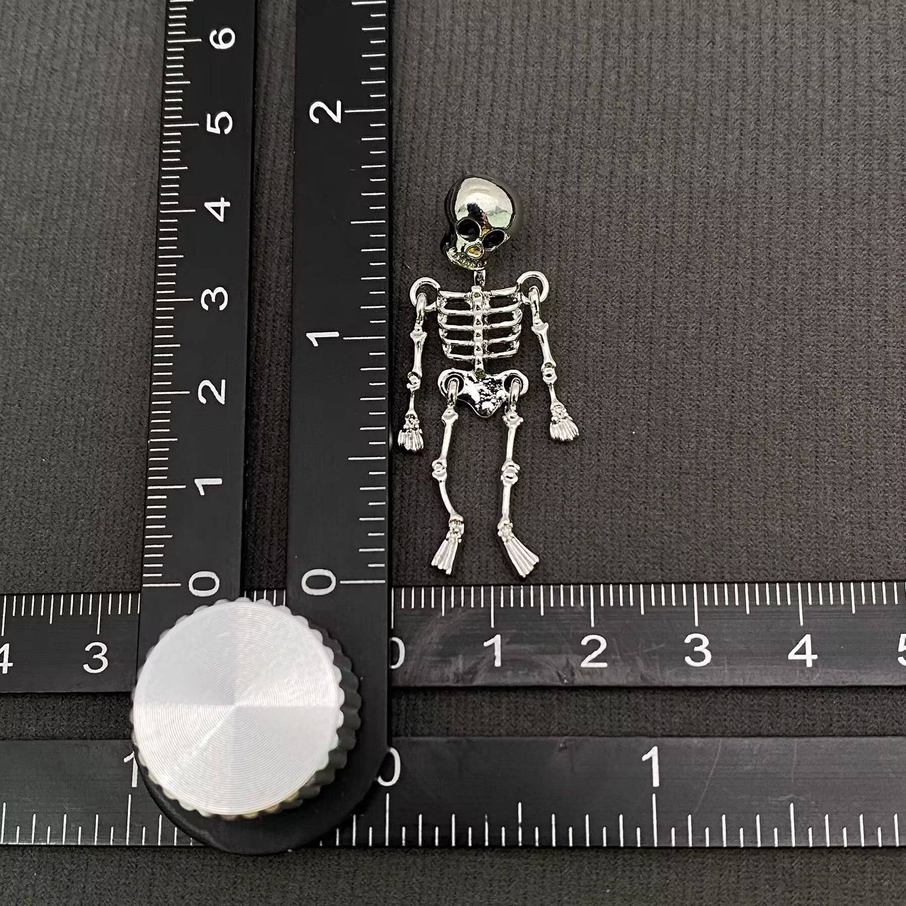 Halloween Skull dangle Earrings - GT