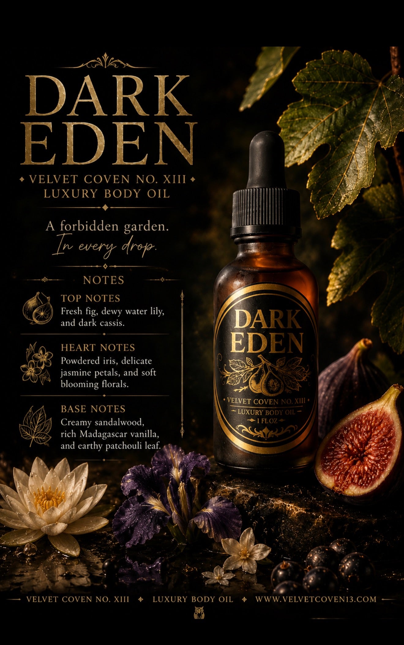 Dark Eden Luxury Body Oil