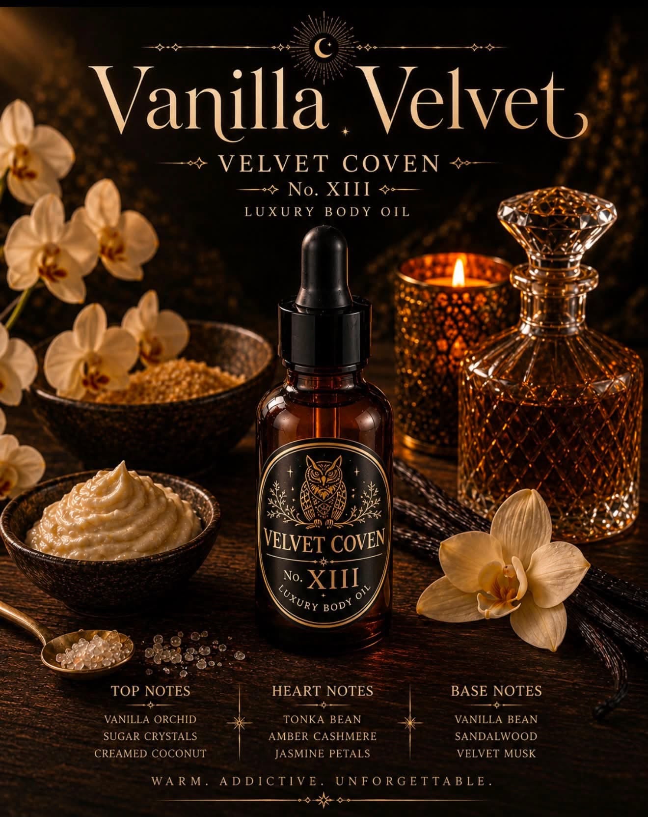 Vanilla Velvet Luxury Body Oil
