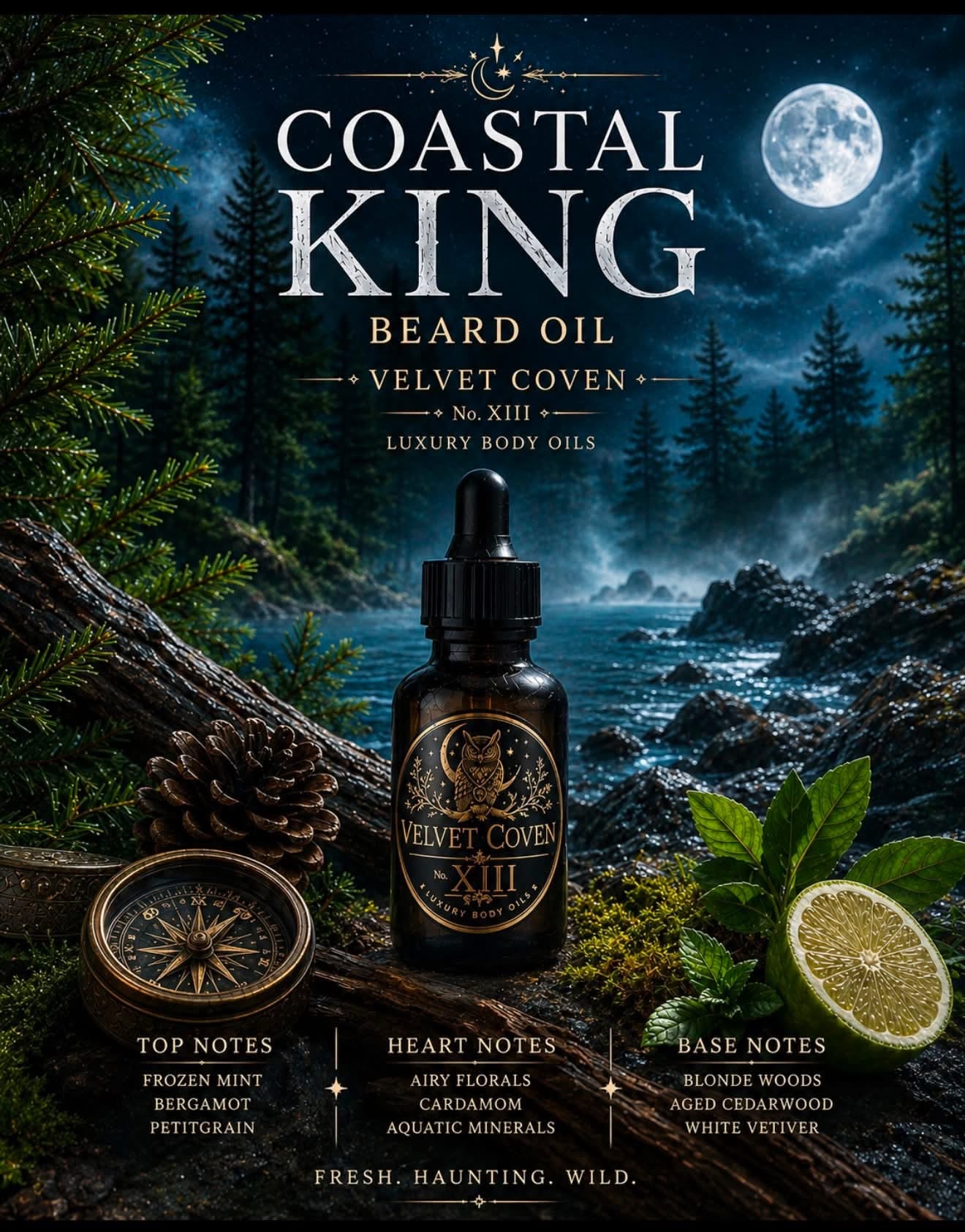 Coastal King Beard Oil