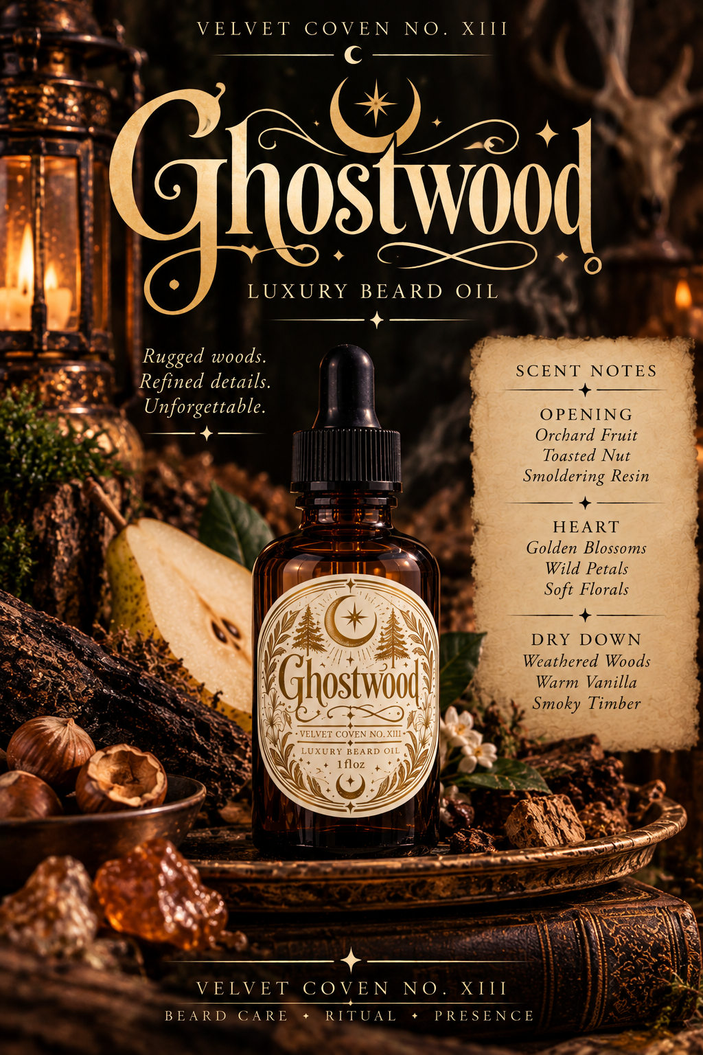 Ghostwood Luxury Beard Oil