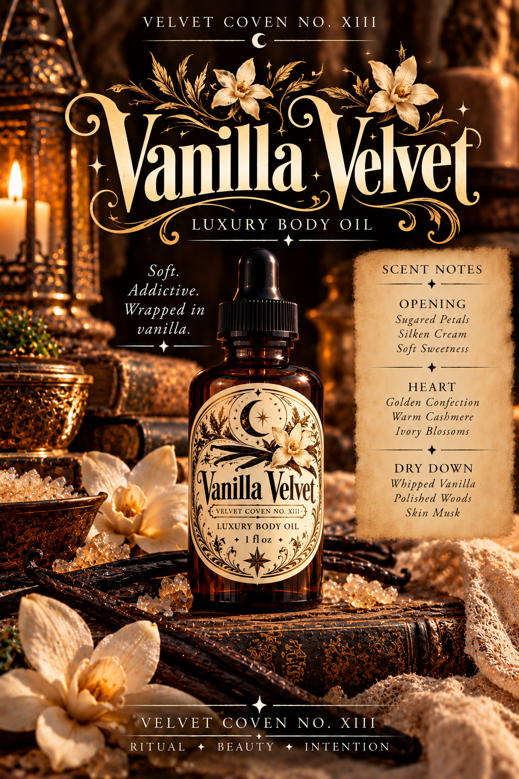 Vanilla Velvet Luxury Body Oil