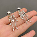 Halloween Skull dangle Earrings - GT